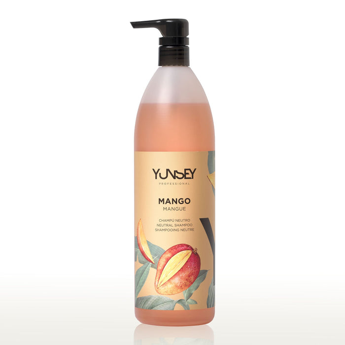 Shampoing neutre pour tous types de cheveux parfum mangue 1000 ml - YUNSEY