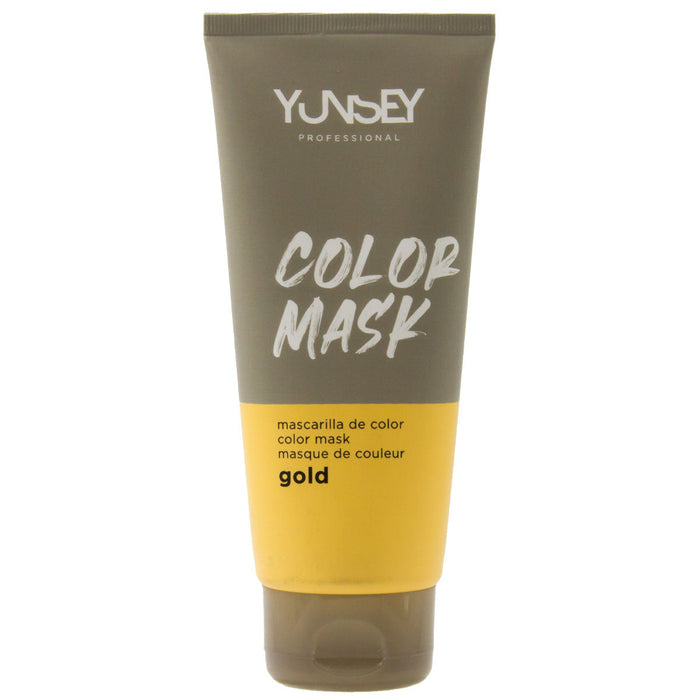 Masque hydratant et colorant pour cheveux - Couleur GOLDEN - 200 ml - YUNSEY