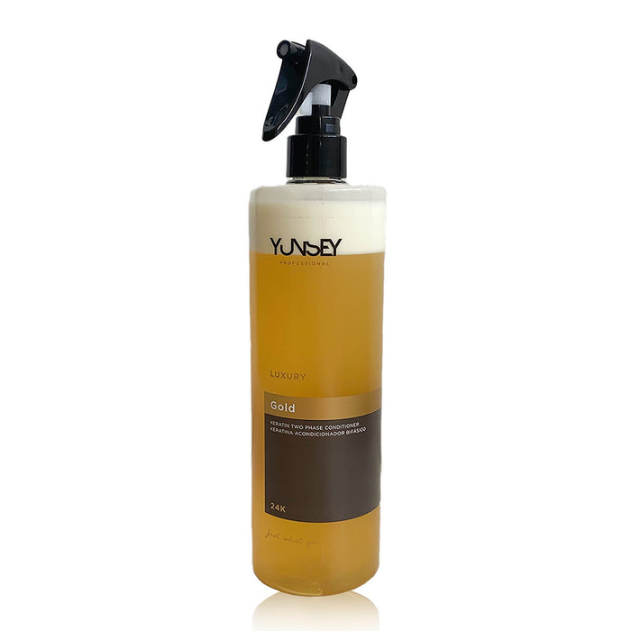 Spray restructurant cheveux à la Kératine 500 ml - YUNSEY